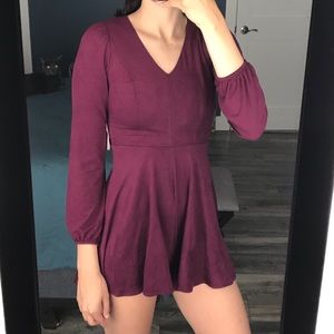 Altar’d State Maroon Romper